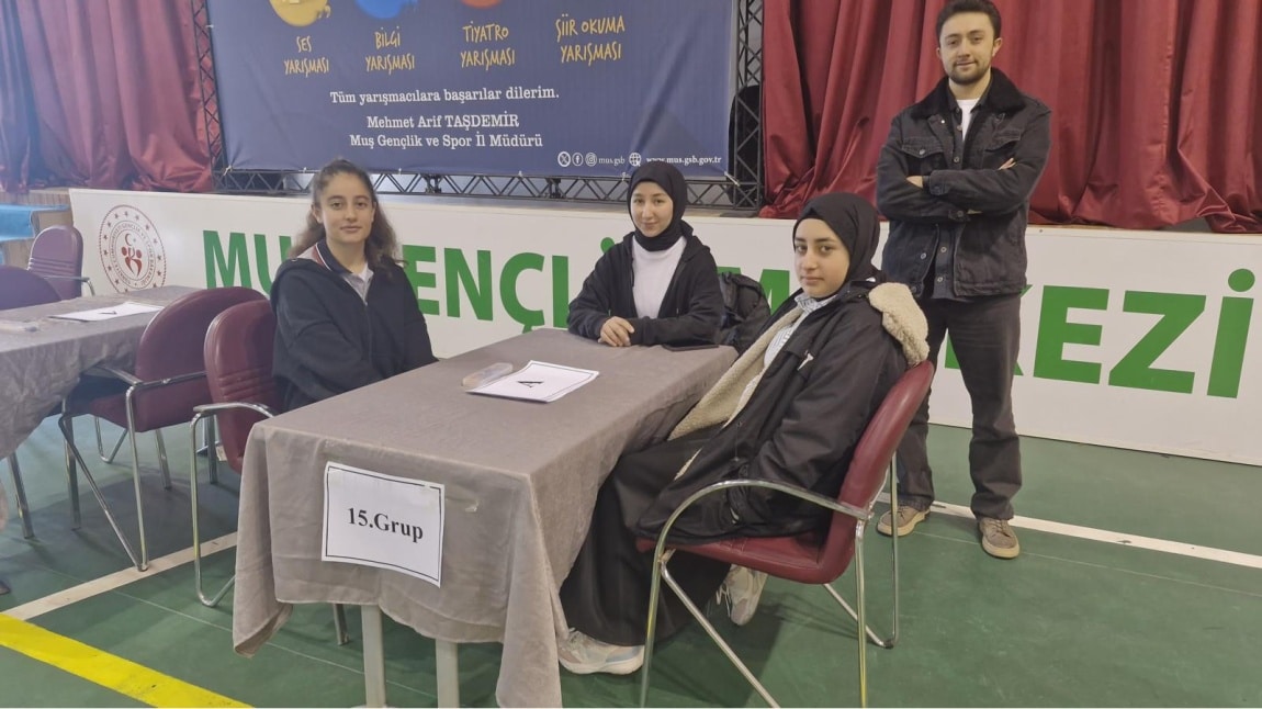 Gençlik ve Spor Bakanlığı Yarışmalarına Okulumuz Katılım Gösterdi
